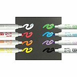 Vivid Pop! Water Based Paint Markers - 8 Colors