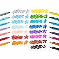 Ooly Rainbow Sparkle Glitter Markers - Set of 15