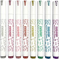 Vivid Pop! Water Based Paint Markers - Metallic - Set of 8