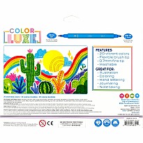 Color Luxe Double-Ended Markers - Set of 20