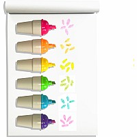 Sweet Scoops Scented Neon Highlighters - Set of 6