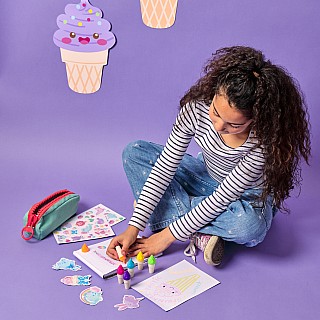 Sweet Scoops Scented Neon Highlighters - Set of 6