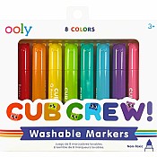 Cub Crew Washable Markers - Set of 8