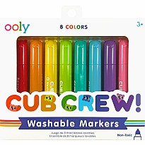 Cub Crew Washable Markers - Set of 8