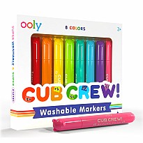 Cub Crew Washable Markers - Set of 8