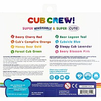 Cub Crew Washable Markers - Set of 8