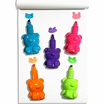 Bear Besties Stacking Highlighters - 5 Color