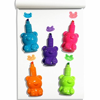 Bear Besties Stacking Highlighters - 5 Color