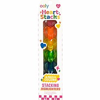 Heart Stacks Stacking Highlighters - 6 Color