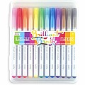 Ooly Brilliant Brush Markers - Set of 12