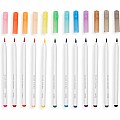 Ooly Brilliant Brush Markers - Set of 12