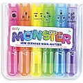 Mini Monster Scented Highlighters - Set of 6