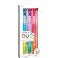 Writer's Duo Fountain Pen and Highlighter