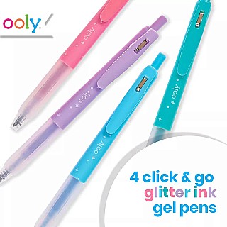 Oh My Glitter Gel Pens 4 Pack