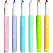 Noted! 2-in-1 Micro Fine Tip Pens & Highlighters - Set of 6