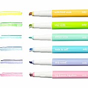 Noted! 2-in-1 Micro Fine Tip Pens & Highlighters - Set of 6