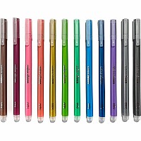 Color Sheen Metallic Colored Gel Pens - Set of 12