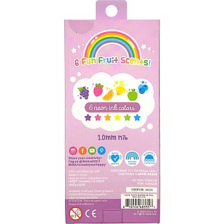 Yummy Yummy Scented Gel Pens - Neon - Set of 6