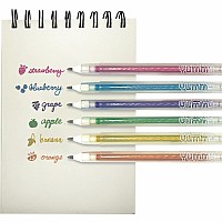 Yummy Yummy Scented Gel Pens - Metallic - Set of 6