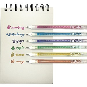 Yummy Yummy Scented Gel Pens - Metallic - Set of 6