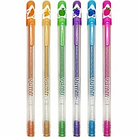 Yummy Yummy Scented Gel Pens - Metallic - Set of 6