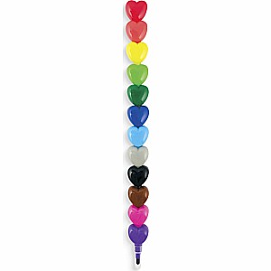Heart To Heart Stacking Crayons
