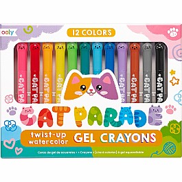 Cat Parade Watercolor Gel Crayons