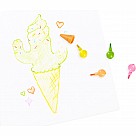 Ice Cream Scoop Stacking Crayons