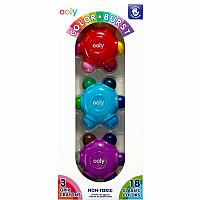 Color Burst Crayons - Set of 3