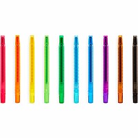 Yummy Yummy Scented Twist-Up Crayons - Set of 10