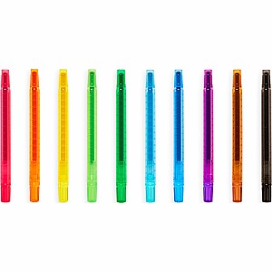 Yummy Yummy Scented Twist-Up Crayons - Set of 10