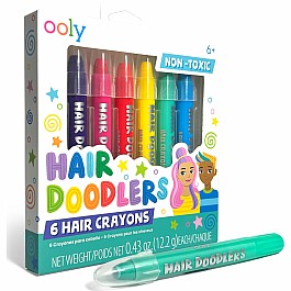 Hair Doodlers Hair Crayons - Set of 6