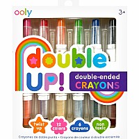 Double Up! Double-Ended Crayons - Set of 6