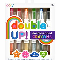Double Up! Double-Ended Crayons - Set of 6