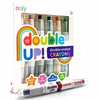 Double Up! Double-Ended Crayons - Set of 6