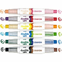 Double Up! Double-Ended Crayons - Set of 6
