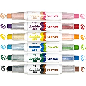 Double Up! Double-Ended Crayons - Set of 6