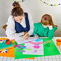 Fresh Pick Apple Scented Gel Crayons - Set of 6