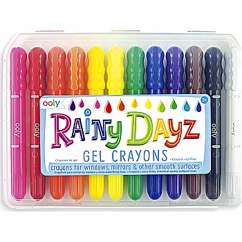 Rainy Dayz Gel Crayons,12 ct