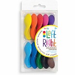 Left / Right Crayons - Set of 10