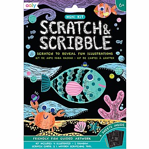 Mini Scratch Scribble Fish