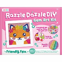 Razzle Dazzle Diy Gem Art Kit  Friendly Fox