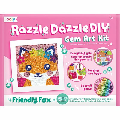 Razzle Dazzle Diy Gem Art Kit  Friendly Fox