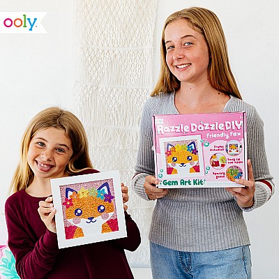 Razzle Dazzle Diy Gem Art Kit  Friendly Fox