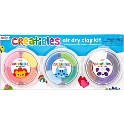Creatibles Diy Air Dry Clay Kit 15 Pc Set