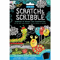 Bug Buddies Scratch And Scribble Mini Scratch Art Kit