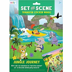 Set the Scene Transfer Stickers Magic, Jungle Journey