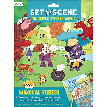 Set the Scene Transfer Stickers Magic, Magical Forest