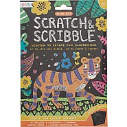 Jungle Fun Mini Scratch and Scribble Art Kit