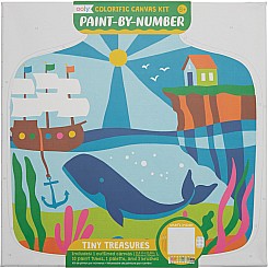 Colorific Canvas Paint By Number Kit - Tiny Treasures